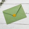 Convites em Papel de Seda Estilo Retrô com Bordas Irregulares Rasgados à Mão, Cartões de Cumprimentos de Casamento, Impressão Hot Stamping em Relevo, Produção de Convites de Casamento