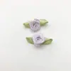 Acessórios de roupa flor rosa DIY acessórios infantis fita boneca de pelúcia pequena rosa