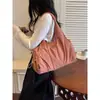 Bolsa Cruzada de Hombro Único Nueva de Verano para Mujer, Bolso de Tela Ligero para Llevar en la Mano, Bolso para el Brazo Urbano Simple Japonés Versátil