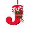 Adornos Nuevos Creativos de Letras Inglesas Transfronterizos Acrílico Plano Decoración para Árbol de Navidad Fiesta en Casa Regalo