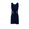 Elegante vestido de tirantes Balmain estilo coreano, dulce y sexy, calado, de seda helada, para mujeres petite, vestido ajustado al cuerpo