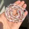 Material natural cristal ágata grava con cuentas sueltas accesorios para joyería diy agujero agujero cuentas amorfas