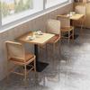 Café, Loja de Chá com Leite, Assentos de Cabine Montados na Parede, Sofá, Restaurante Ocidental, Cadeira de Rattan para Lazer, Conjunto de Mesa e Cadeira para Restaurante de Hambúrgueres e Hot Pot, Mesa Redonda