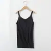 Camiseta Regata Feminina Derong Terry com Bojo, Quente para o Inverno, Venda por Atacado e Dropshipping Disponíveis
