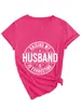 Raising My Husband Estación Europea Ebay Amazon Camiseta Cómoda y Elegante de Mujer Cuello en V Manga Corta Transfronteriza