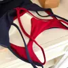 Conjunto de dos piezas para primavera y verano, con lazo en la espalda, sin espalda, bloques de color, top tipo camisola sexy para mujer, top exterior ajustado