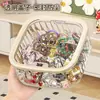 Caja de almacenamiento para accesorios para el cabello y pasadores, ligas para el cabello, collares, accesorios para el cabello, pinzas para el cabello, coleteros, almacenamiento de escritorio, caja de almacenamiento de basura, venta al por mayor