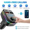 Nuevo C6P Bluetooth para Coche Mp3 Llamada Manos Libres con Mando a Distancia Transmisor Fm Cargador de Coche Bluetooth 3A Fuente de Fábrica