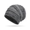 Gorro Plegable Holgado de Punto con Pliegues Nuevo de Invierno Resistente al Frío Elástico Gorro de Punto Doble Color Melaleuca Suéter Gorro Frío Transfronterizo TEMU
