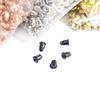 Guangdong cobre protetor auricular pinos de orelha multi-cor opcional não é fácil de enferrujar não é fácil de desbotar brincos DIY feitos à mão atacado