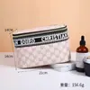 Nova Bolsa de Cosméticos Portátil Coreana Dividida Bolsa de Armazenamento Feminina Grande Capacidade Portátil de Viagem Bolsa de Cosméticos de Alto Padrão Venda por Atacado