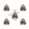 Accesorios para Joyería de Aleación con Goteo de Aceite DIY Colgante de Tarot Collar Pulsera Pendientes Llavero Colgante W441