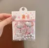 Gomas para el pelo con pulgar de dibujos animados para niños, Diademas para bebé, Accesorios para el pelo, Cuerdas para el pelo para bebés que no dañan el pelo, Alta elasticidad, Estilo coreano