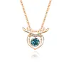 Nuevo Yilu Te Tiene Collar Inteligente para Mujer Plata de Ley S925 Colgante de Corazón Pulsante de Alta Gama Te Tiene en Todo Momento