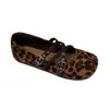 Populares zapatos Mary Jane para mujer, colección otoño 2026, zapatos planos casuales de doble hebilla, mocasines retro estilo Birkenstock con suela blanda