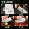 Cuchillo de Exterior Defensa Personal Cuchillo Pequeño Portátil Cuchillo Negro Pequeño de Nave Camping Cuchillo para Fruta Afilado M390 Cuchillo de Alta Dureza