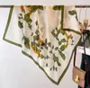 2025 Bolso Estilo Versátil Atado al Cuello 70 Modelos para Mujer Nuevo Pañuelo de Seda Pañuelo Cuadrado Primavera Otoño Estilo Coreano Protección Moda Bufanda para el Cuello Pañuelo Retro