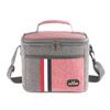 Nueva Bolsa Isotérmica de Amazon, Bolsa de Hielo Engrosada, Bolsa Isotérmica de Papel de Aluminio a Prueba de Fugas, Bolsa de Almuerzo para Estudiantes, Bolsa de Almuerzo Rayada