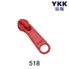 Tirador de cremallera YKK No. 3 tiradores de nailon DFL sin bloqueo para bolsas, fundas de edredón, fundas de almohada, tirador YKK hecho a mano, en stock para entrega inmediata