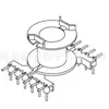 Transformador RM12 indutor de potência de alta frequência esqueleto RM12 vertical 6+6 pinos fileira reta pino L-1203