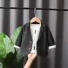 Terno Infantil Coreano Outono Três Peças Roupas Infantis Primavera e Outono Terno Infantil Vestido de Um Ano Moda