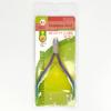 Suministros de herramientas para decoración de uñas, tijeras de acero inoxidable para piel muerta, cortaúñas, alicates de limpieza con púas, alicates afilados para piel muerta.