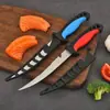 Cuchillos de Pesca Cuidadosamente Seleccionados, Cuchillos de Pesca para Exteriores, Cuchillos de Acero Inoxidable para Abrir Peces, Cuchillos Profesionales para Cortar Pescado, Herramientas de Pesca, Pesca en Exteriores