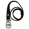 Correas para Pedales de Bicicleta de Montaña, Correas de Pie de Cuerda Fija para Bicicletas de Piñón Fijo y Bicicletas Dinámicas, Correas de Boca de Perro de Aleación de Aluminio