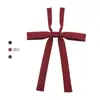 [Compra Uno Lleva Uno Gratis] Corbata de Lazo JK Original para Mujer Sarga Fina Mango Pequeño Largo Lazo para Camisa Accesorios de Uniforme Versátil y a la Moda