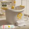 Bañera para niños, bañera para bebés, adecuada para otoño e invierno, bañera para lactantes, se puede usar para sentarse y bañarse, piscina para niños, tamaño grande para uso doméstico