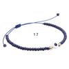 Pulsera Explosiva Europea y Americana ins Cuentas de Vidrio Cuentas de Cobre Ojos de Demonio Ajustable Tejida a Mano Cuerda de Mano para Transfronteriza