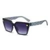 Nuevas Gafas de Sol de Moda Casual para Viaje y Conducción Ins Personalizadas Clásicas Cuadradas de Marco Grande Estilo Calle