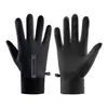 Guantes Cálidos de Invierno para Ciclismo para Hombres y Mujeres, con Forro Polar y Gruesos, para Ciclismo al Aire Libre, Bicicleta Eléctrica, Compatibles con Pantalla Táctil, Impermeables, a Prueba de Frío, Antideslizantes