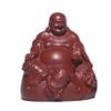 Mascota de té de arena púrpura de Yixing, Buda Maitreya, Guanyin, Dios de la Riqueza, pequeños adornos, figura, bolsa de tela, escultura de Buda, inserto fragante, artesanía de cerámica