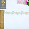 Flores de Renda Coloridas Bordado em Renda DIY Feito à Mão Acessórios para Roupas Prontos 2cm Acessórios para Roupas Infantis Lolita