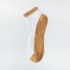 Meias masculinas de verão Finas Seda de Gelo seda de vidro desodorante respirável absorvente de suor seda de cristal meias simples transparentes de seda tipo barco