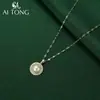 Aitong Jewelry Lujo Accesible Diseño de Nicho Collar Transparente Magnífico Suave Exquisito Collar Elegante Simple Moderno Collar