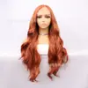 Peluca de encaje 13*4.5*1 cabello largo rizado natural micro rizo onda de agua cobertura completa de la cabeza fibra química resistente a alta temperatura seda