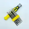 Juego de Destornilladores de Forma Especial 12 en 1, Destornillador Universal Magnético Multifuncional para el Hogar, Destornillador Torx de Doble Punta