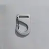 Fornecedor da Fabricante Linha de Acessórios Gancho Mola Fivela Alumínio de Aviação Material Metálico Fivela em 9 de 15mm Fivela de Mola