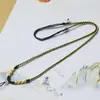 Cuerda para Colgante de Jade Tejida a Mano Cordón para Colgante de Jade Cuerda para Collar de Cera de Abejas Cuerda para Colgar en el Cuello para Hombres y Mujeres Ajustable