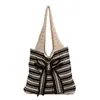 Bolso de Mujer Yuezhi Estilo Coreano Casual Versátil Bloque de Color 2026 Otoño Gran Capacidad Bolso de Mano Moderno Simple Bolso Tote