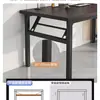 Mesa Plegable Mesa para Computadora de Escritorio Mesa de Estudio Oficina en Casa Escritorio para Estudiante Mesa Rectangular Pequeña Mesa Sencilla Casa de Alquiler