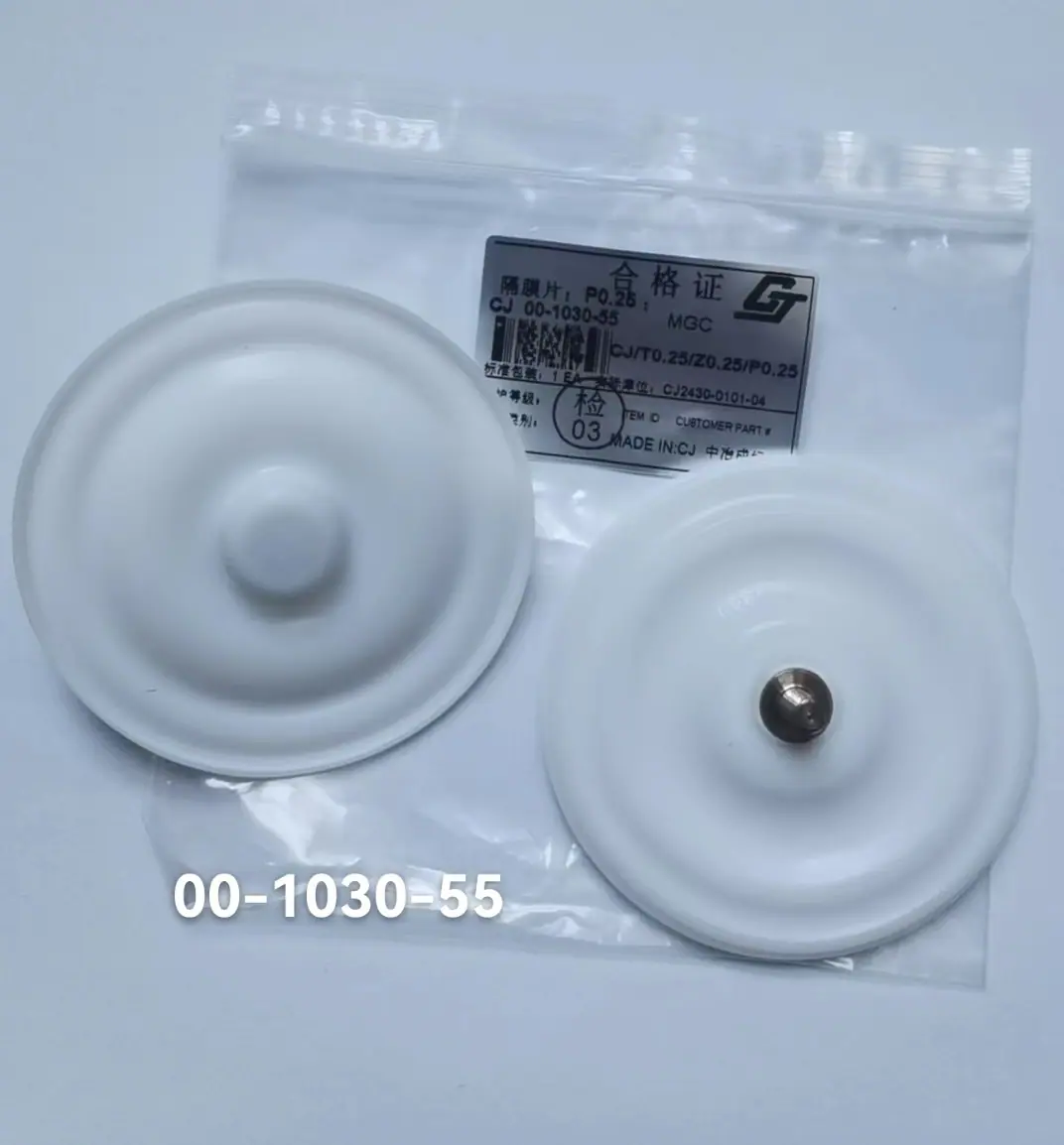威尔顿 半寸00-1030-55膜片 特氟龙 (2)