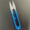 Vendas Diretas de Fábrica Tesouras em Forma de U Tesouras para Linha de Aço Inoxidável Tesouras para Bordado Cruzado Aparar Linha Linha de Pesca Tesouras Pequenas Tesouras de Ferro Bordar