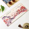 Paño de té multifuncional de gamuza al por mayor, Tendencia nacional, Estilo antiguo, Creativo para el hogar, Engrosado, Absorbente de agua, Paño de té pintado de alta gama, Paño de té