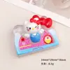Acessórios de Resina DIY Desenho Animado Joias Gaivota Pequena Casa de Cachorro Cola de Creme Grampo de Cabelo Capa de Celular Fivela de Sapato Chaveiro Pingente com