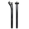 Accesorios para bicicletas transfronterizos TOSEEK tubo de asiento de bicicleta de montaña de fibra de carbono tubo de asiento de bicicleta de carretera tubo de asiento de varilla después de flotar sarga 3K
