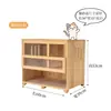 Caixa de Areia para Gatos Villa de Gato Armário de Gato Combinação Armário de Areia para Gatos DIY Armário de Areia para Gatos Madeira Maciça Vaso Sanitário para Gatos Armário de Areia Grande para Gatos