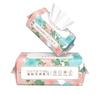 Toalla de algodón suave desechable para lavado facial, gruesa, con patrón de perlas, para mujer, desmaquillante, limpiador, toalla extraíble, para uso húmedo y seco.